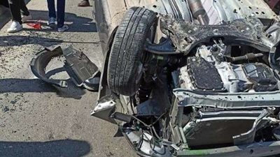 التحريات تكشف سبب مصرع شخصين وإصابة آخرين في حادث انقلاب سيارة بالجيزة