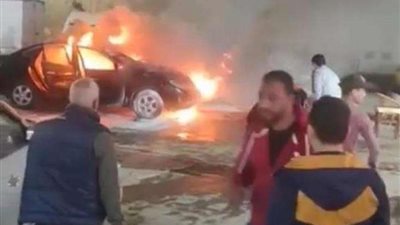 حريق يقضي على ملاكي الإسكندرية دون وقوع إصابات أو وفيات