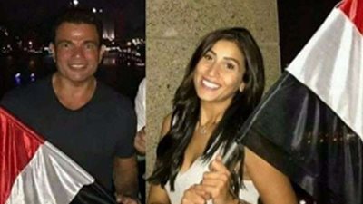 شاهد.. رقص يسرا ودينا الشربيني على غناء عمرو دياب