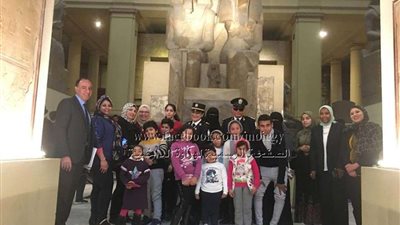 وزارة الداخلية تُنظم رحلات ترفيهية لعدد من أسر شهداء الشرطة