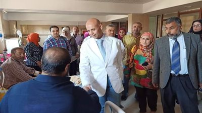 وكيل صحة الشرقية يتفقد المراكز الطبية بالعاشر من رمضان