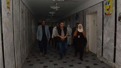 جولة مفاجئة لنائب محافظ مطروح للاطمئنان على الخدمات الطبية بمستشفى الأطفال