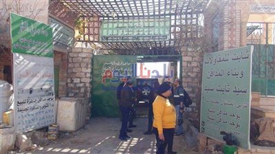 بالصور.. الانتهاء من مراسم دفن جثمان نادية لطفي بجوار ماجدة الصباحي