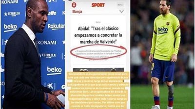 ميسي يرد بقوة على تصريحات ابيدال حول علاقة اللاعبين بإقالة فالفيردي