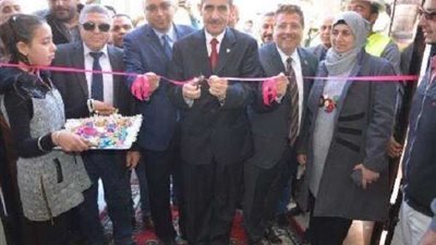 محافظ الغربية ونائبه يفتتحان مشروعي الصرف الصحي بـ