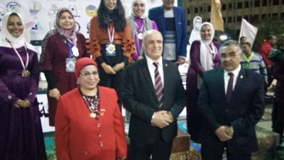 جامعة بنها تحصد 5 ميداليات في أسبوع فتيات الجامعات بالفيوم