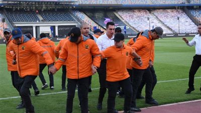 تعزيزات أمنية لتأمين مباراة الأهلي والمصري الليلة