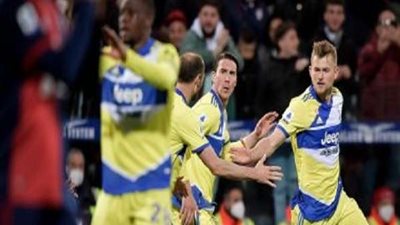 يوفنتوس يضرب كالياري بثنائية  في الدوري الإيطالي