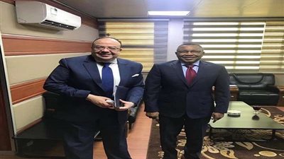 السفير المصري بالخرطوم يلتقي وزير الدولة السوداني للشئون الخارجية