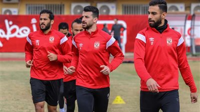 كواليس تصوير نجوم الأهلي لـ