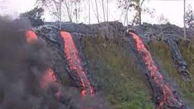 حريق هائل في غابات كوريا الشمالية