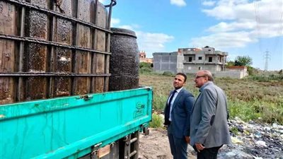 ضبط 40 ألف لتر زيوت طعام مستخدمة فى مصنع بدون ترخيص