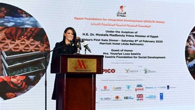 وزيرة التعاون الدولى: مبادرة النداء قصة نجاح مشروع تنموى بمشاركة جميع الأطراف (صور)