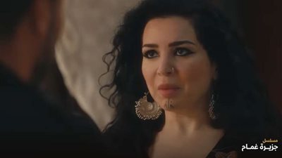 انفصال مي عز الدين من طارق لطفي في أحداث الحلقة 11 من مسلسل جزيرة غمام