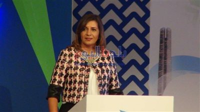 وزيرة الهجرة تشارك في فعاليات افتتاح مستشفى 