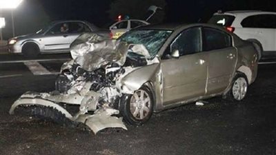 إصابة 8 أشخاص بحادث على طريق الفيوم الصحراوي