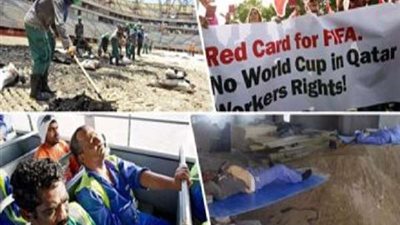 سوء أوضاع العمالة الوافدة ينذر بانتفاضة شاملة في قطر