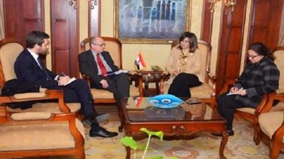 مكرم تستقبل سفير قبرص لبحث ترتيبات زيارة شباب قبارصة ويونانيين إلى مصر