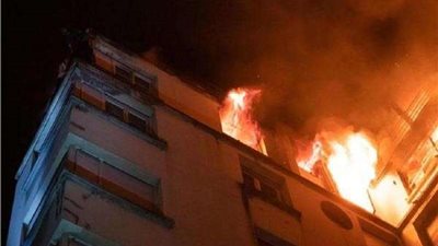 الدفع بـ 3 سيارات إطفاء للسيطرة على حريق بشقة سكنية بطنطا