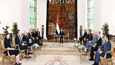 الرئيس السيسي يستقبل وفدًا من الكونجرس الأمريكي بشأن مستجدات القضية الفلسطينية