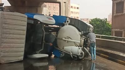 انقلاب سيارة نقل 