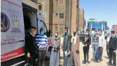 سيارات الأحوال المدنية تخفف العبء عن الصائمين في رمضان