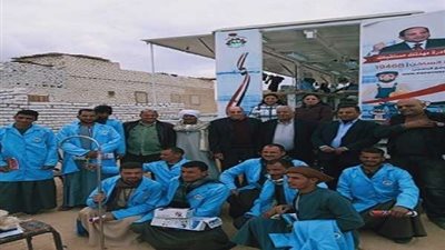 محمد سعفان يتابع الدورات التدريبية بـ8 وحدات متنقلة في القرى