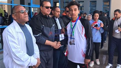 جامعة المنوفية تحصد المركز الثاني في  ماراثون أسبوع الجامعات الأول بسوهاج