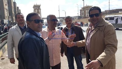 حملة لمواجهة الإشغالات المخالفة بشوارع وميادين بني سويف