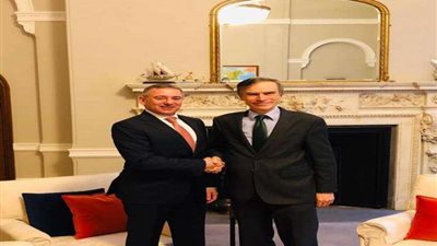 بريطانيا ومصر تبحثان سبل تعزيز العلاقات الثنائية