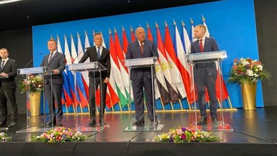 شكري يوقع مذكرة تفاهم للتعاون في المجال الدبلوماسي مع نظيره الإسباني