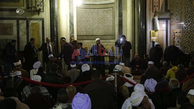 انطلاق الاحتفال بمولد الرفاعي بالقلعة (صور)