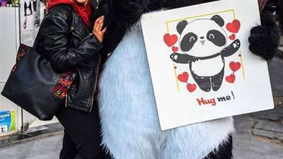 في الفلانتين.. السناجل والباندا يحتلفون بال Hug