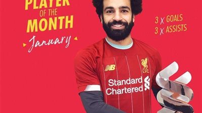 بعد فوزه بجائزة لاعب الشهر.. أول تعليق من محمد صلاح