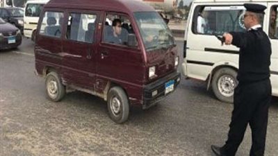 حملة مرورية تسفر عن ضبط 1232 مخالفة متنوعة بالمنوفية