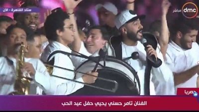 بث مباشر..  تامر حسني ونانسي عجرم  في حفل 