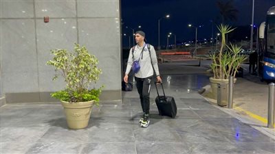 حافلة بيراميدز تصل إلى مطار القاهرة المتجهة للكونغو