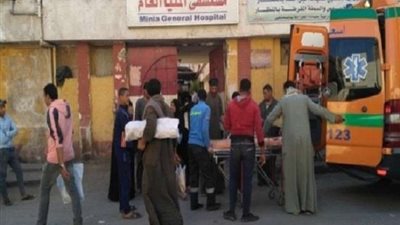 بالأسماء.. مصرع شخص وإصابة ثلاثة في حادث تصادم في المنيا