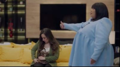 اتفاق هشام جمال مع شيري عادل في الحلقة 22 من مسلسل فى بيتنا روبوت 2