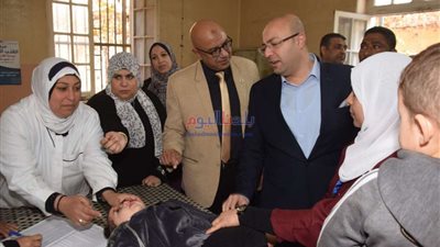 بني سويف تستهدف 559 ألف طفل في الحملة القومية للتطعيم ضد مرض شلل الأطفال