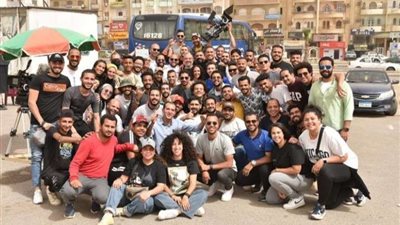 أحتفال أمير كرارة بالإنتهاء من تصوير مسلسل 