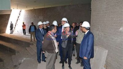 وفد من الخارجية الألمانية يتفقد المتحف الآتوني بالمنيا