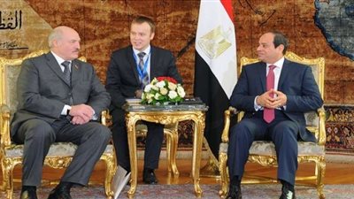 الرئاسة: المباحثات بين مصر وبيلاروسيا تناولت التعاون الأمني ونقل التكنولوجيا