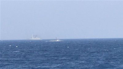 القوات البحرية المصرية والفرنسية تنفذان تدريبا بحريا عابرا