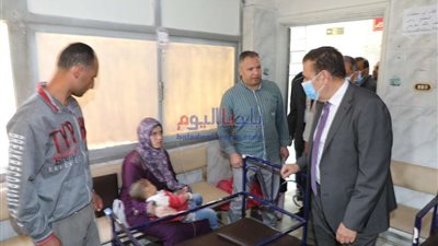 محافظ المنوفية يفاجئ مستشفى بركة السبع المركزى للإطمئنان على مستوى الخدمات المقدمة