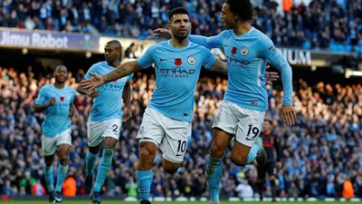 أجويرو يقود تشكيل مانشستر سيتي أمام ليستر سيتي بالبريميرليج