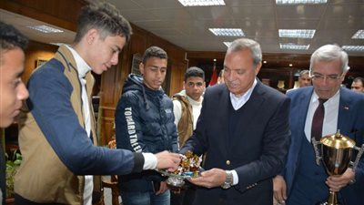 القليوبية تكرم طلاب مدرسة الأمل للصم والبكم