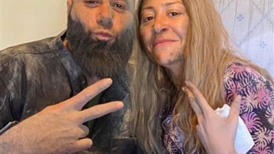 بمناسبة عيد الفطر.. أحمد السعدني ينشر صورة من كواليس مسلسل بطلوع الروح يهنئ بها متابعيه