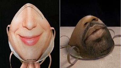 بدأت كمزحة.. أقنعة غريبة لمواجهة 
