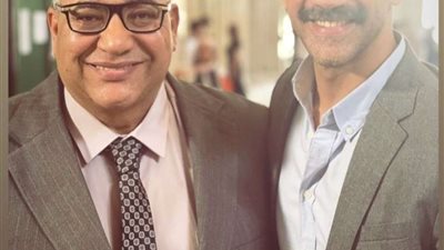 أستاذي الجميل اللي بينور.. أحمد مجدي يغازل بيومي فؤاد عبر الانستجرام